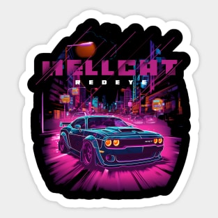 Hellcat Redeye Sticker